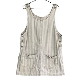 Vintage corduroy overall dress